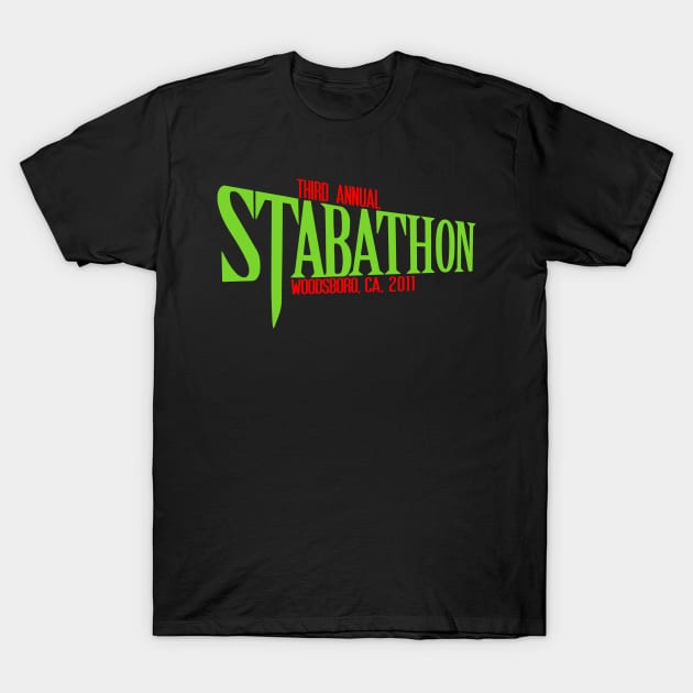 SCREAM VI Stabathon Shirt On-Screen Version T-Shirt by StabMovies